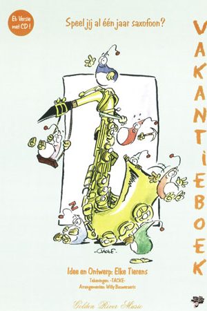 Speel jij al één jaar saxofoon? (Vakantieboek + CD)